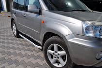 Nissan X-trail T30 2002-2007 Side Steps Fullmond (2 pcs, aluminum) photo 1