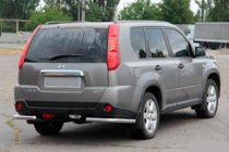 Nissan X-trail T31 2007-2014 Rear Corner Bars AK003 (2 pcs, stainless steel) photo 1