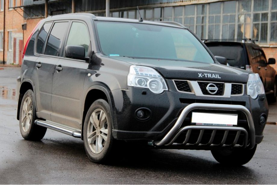 Nissan X-trail T31 2007-2014 Front Bar WT002 (Stainless Steel) Photo 2