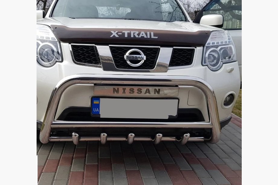 Nissan X-trail T31 2007-2014 Front Bar WT003 (Stainless Steel) Photo 10