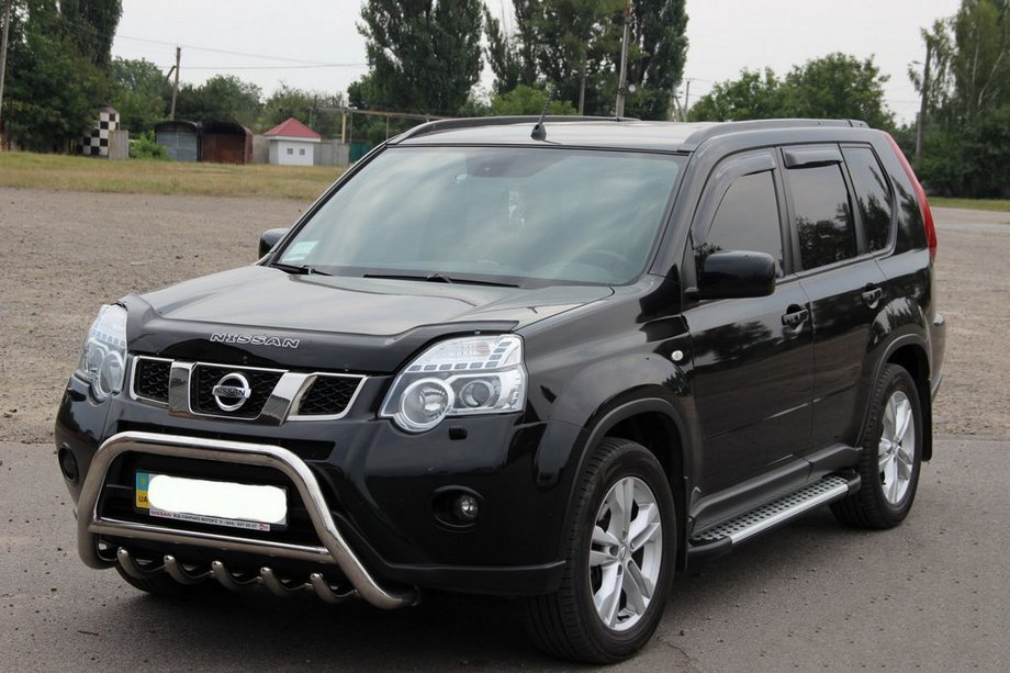 Nissan X-trail T31 2007-2014 Front Bar WT003 (Stainless Steel) Photo 3