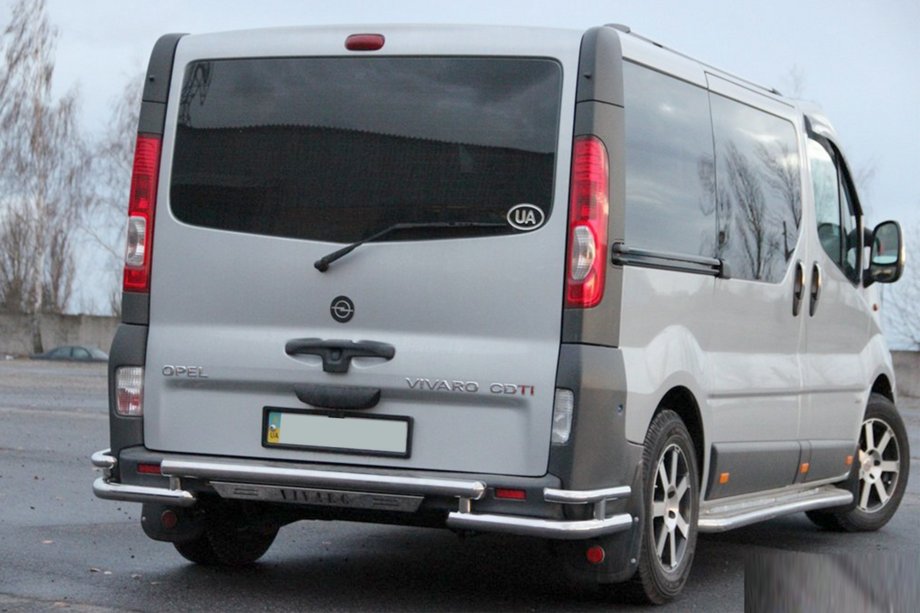 Opel Vivaro 2001–2015 Rear Guard AK-Special (Stainless Steel) Photo 4