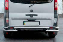 Renault Trafic 2001–2015 Rear Guard AK-Special (Stainless Steel) photo 5