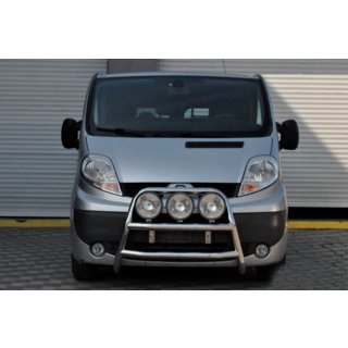 Bull Bar WT018 (Stainless Steel) Opel Vivaro 2001–2015 photo 2