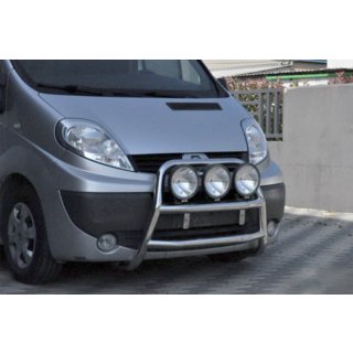 Bull Bar WT018 (Stainless Steel) Opel Vivaro 2001–2015 photo 3