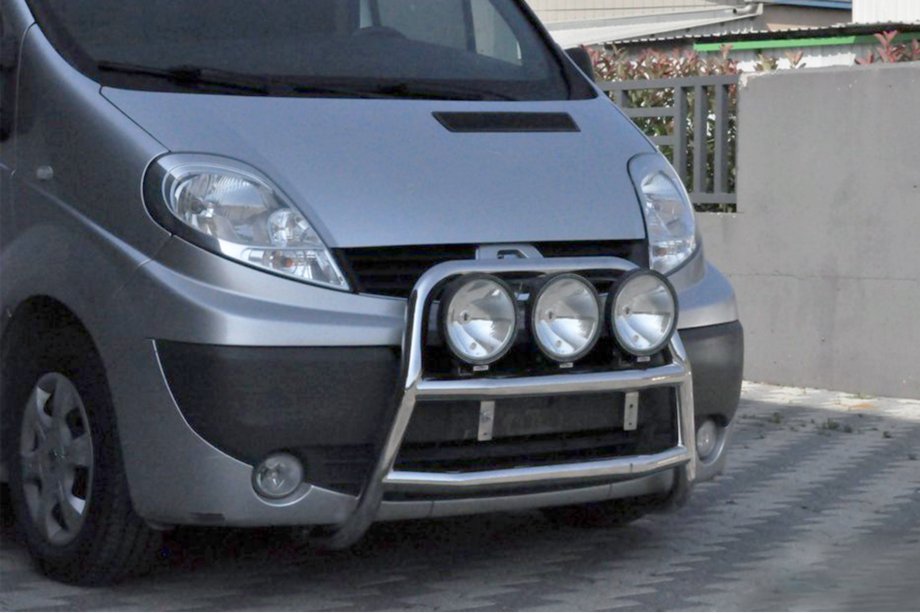 Renault Trafic 2001–2015 Bull Bar WT018 (Stainless Steel) Image