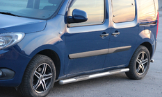 Mercedes Citan 2013-2021 Side Pipes (2 pcs, Stainless Steel) photo 1