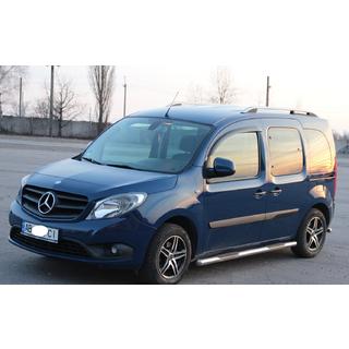 Side Pipes (2 pcs, Stainless Steel) Mercedes Citan 2013-2021 photo 3