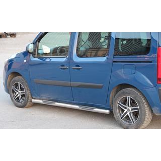 Side Pipes (2 pcs, Stainless Steel) Mercedes Citan 2013-2021 photo 2
