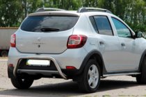 Renault Sandero 2013-2022 Rear Bar AK007 (Stainless Steel) photo 6