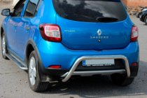 Renault Sandero 2013-2022 Rear Bar AK007 (Stainless Steel) photo 2
