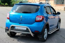 Renault Sandero 2013-2022 Rear Bar AK007 (Stainless Steel) photo 3