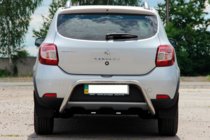 Renault Sandero 2013-2022 Rear Bar AK007 (Stainless Steel) photo 5