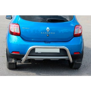 Rear Bar AK007 (Stainless Steel) Renault Sandero 2013-2022 photo 1