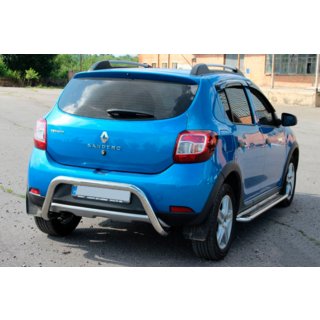 Rear Bar AK007 (Stainless Steel) Renault Sandero 2013-2022 photo 3