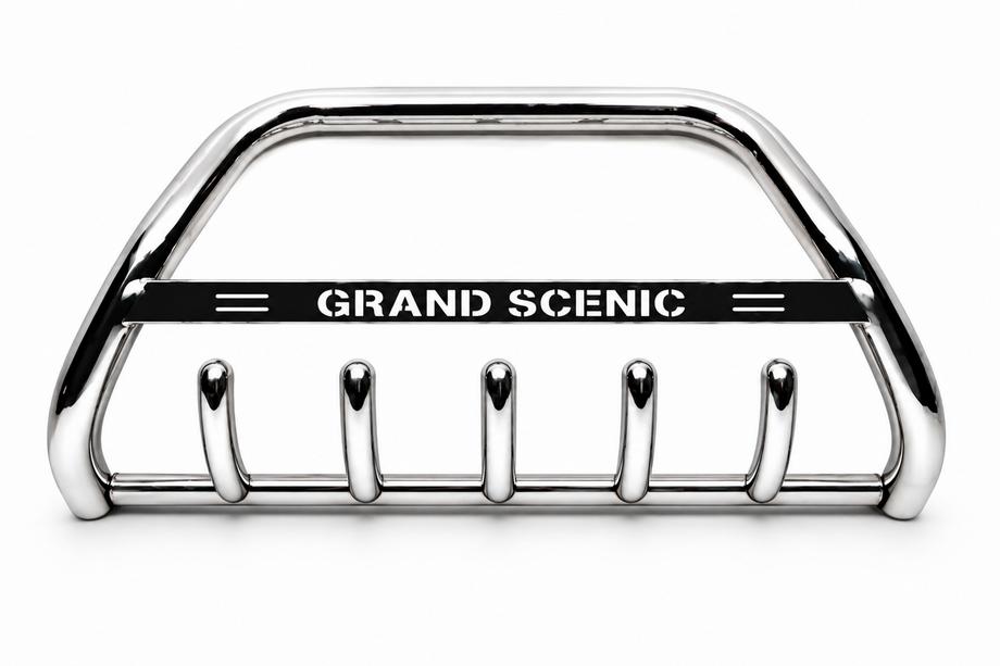 Renault Scenic/Grand 2003-2009 Bull Bar WT004 (Stainless Steel) Photo 5