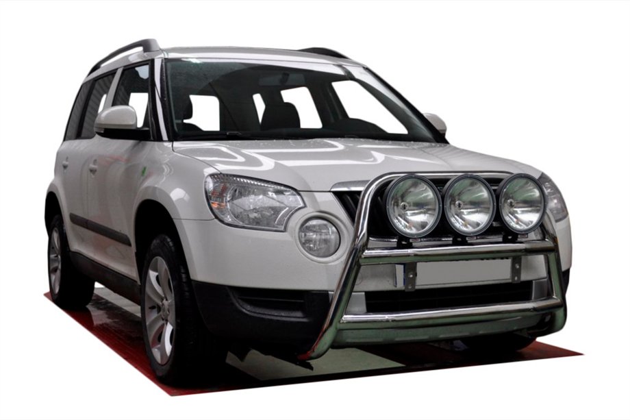 Skoda Yeti 2009-2017 Bull Bar WT018 (Stainless Steel) Photo 1