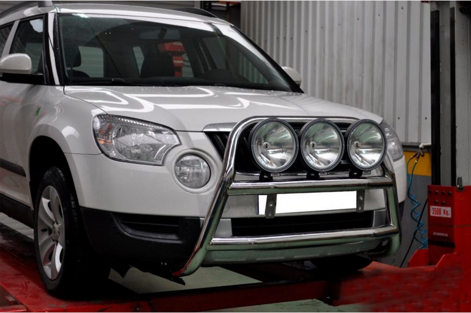 Skoda Yeti 2009-2017 Bull Bar WT018 (Stainless Steel) Photo 2