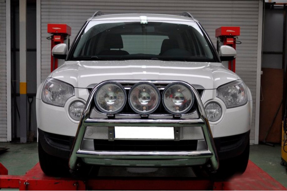 Skoda Yeti 2009-2017 Bull Bar WT018 (Stainless Steel) Photo 4