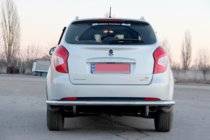 SsangYong Korando 2010-2019 Rear Bar AK005 (Stainless Steel) photo 2