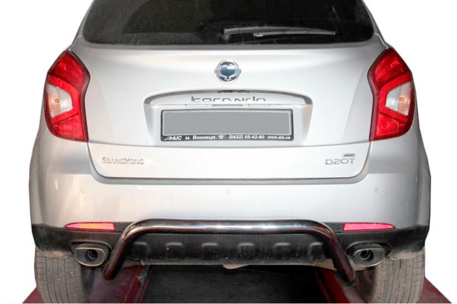 SsangYong Korando 2010-2019 Rear Bar AK007 (Stainless Steel) Image