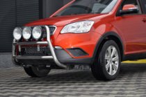 SsangYong Korando 2010-2019 Bull Bar WT018 (Stainless Steel) photo 2
