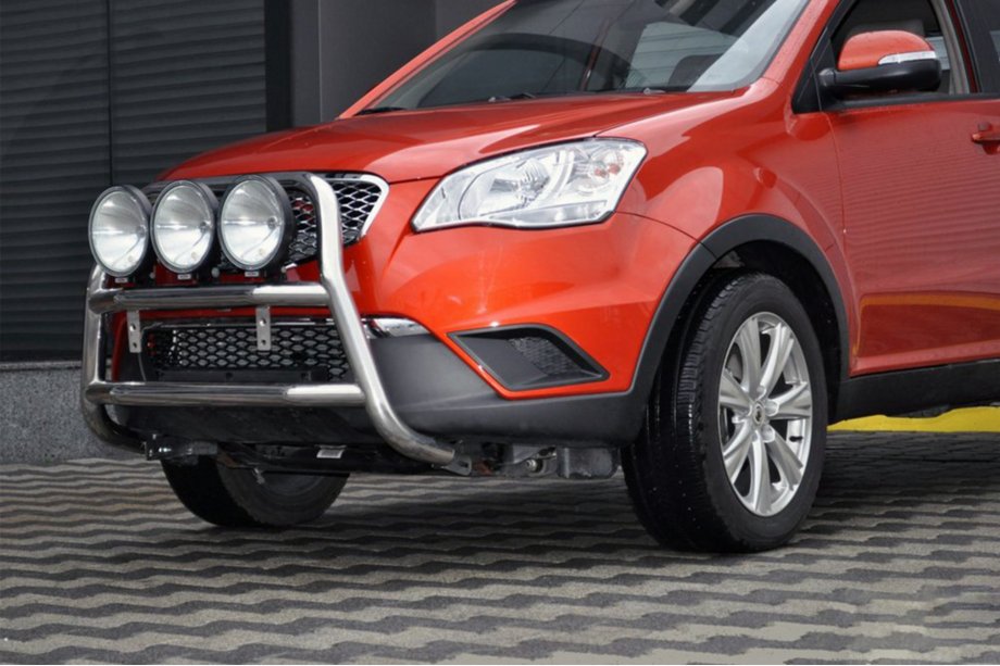 SsangYong Korando 2010-2019 Bull Bar WT018 (Stainless Steel) Photo 2