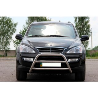 Bull Bar WT022 Stainless Steel SsangYong Kyron 2005-2014 photo 2