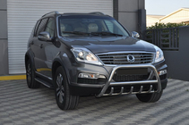 SsangYong Rexton I 2001-2017 Bull Bar WT003 (Stainless Steel) photo 4