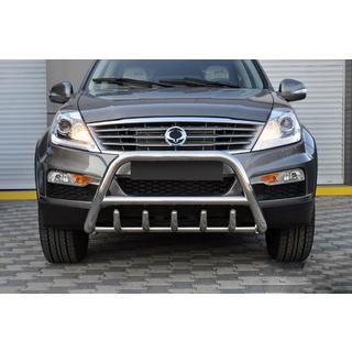 Bull Bar WT003 (Stainless Steel) SsangYong Rexton I 2001-2017 photo 3