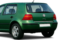 Volkswagen Golf 4 1997-2006 Trunk trim stainless steel photo 2
