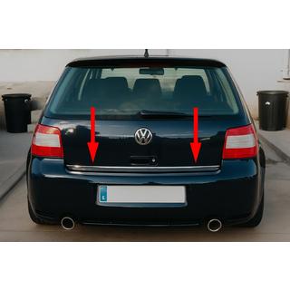 Trunk trim stainless steel photo 1