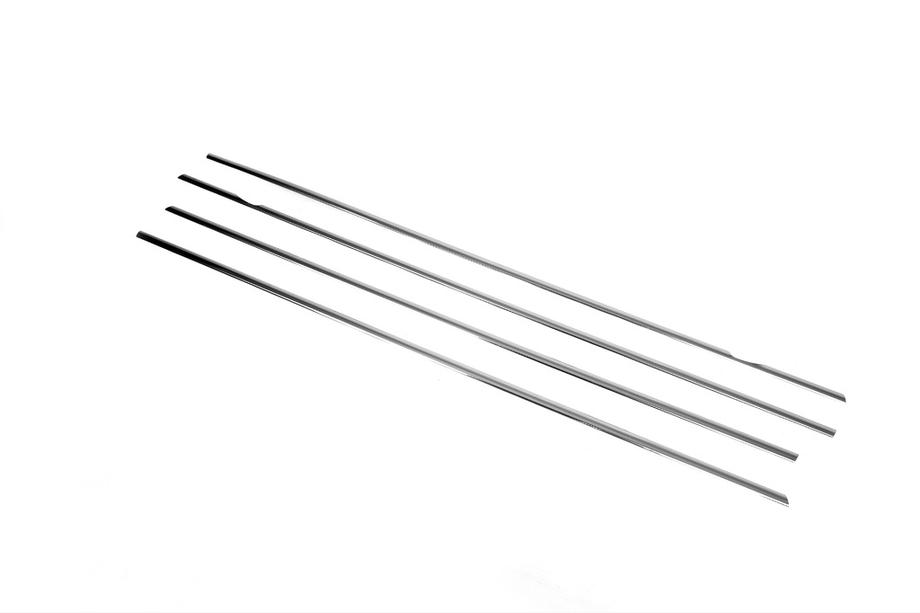 Volkswagen Golf 6 2008-2014 Window Trim Molding (4 pcs, Stainless Steel) Photo 4