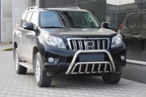 Toyota Land Cruiser Prado 150 2009-2023 Bull Bar WT002 (Stainless Steel) photo 3