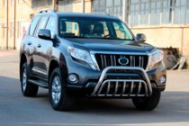Toyota Land Cruiser Prado 150 2009-2023 Bull Bar WT002 (Stainless Steel) photo 4