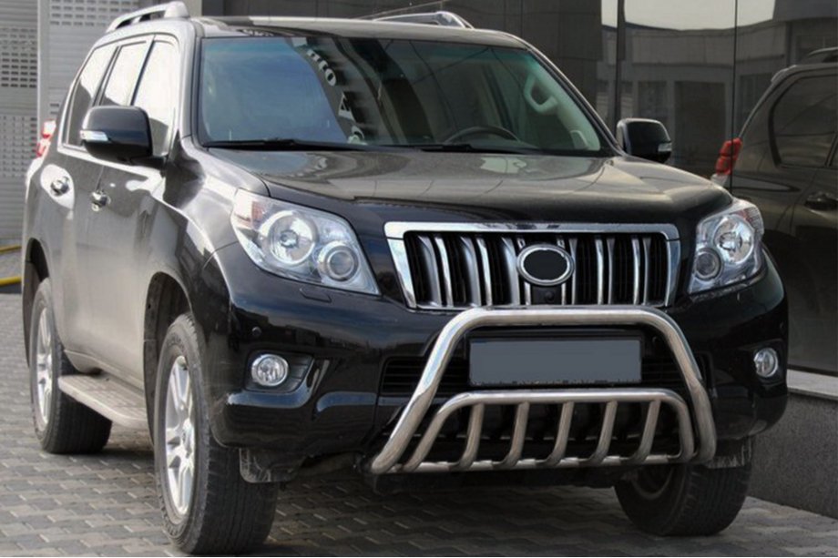 Toyota Land Cruiser Prado 150 2009-2023 Bull Bar WT002 (Stainless Steel) Image