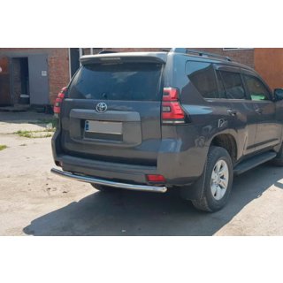 Rear Bar AK002 (Stainless Steel) Toyota Land Cruiser Prado 150 2009-2023 photo 4