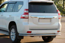 Toyota Land Cruiser Prado 150 2009-2023 Rear Bar AK005-2 (Stainless Steel) photo 3
