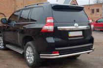 Toyota Land Cruiser Prado 150 2009-2023 Rear Bar AK005-2 (Stainless Steel) photo 5