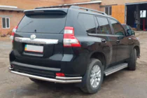 Toyota Land Cruiser Prado 150 2009-2023 Rear Bar AK005-2 (Stainless Steel) photo 7