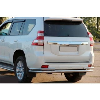Rear Bar AK005-2 (Stainless Steel) Toyota Land Cruiser Prado 150 2009-2023 photo 3