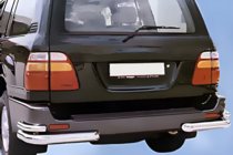 Toyota Land Cruiser 100 1998-2007 Rear Corner Bars AK003-Double (2 pcs, stainless steel) photo 4