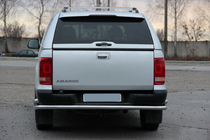Volkswagen Amarok 2010-2022 Rear Guard AK005-2 (2 pcs, stainless steel) photo 3