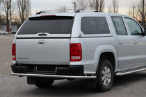 Volkswagen Amarok 2010-2022 Rear Guard AK005-2 (2 pcs, stainless steel) photo 1