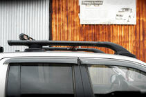 Volkswagen Amarok 2010-2022 Black Shark Roof Rails (with Crossbars) photo 3