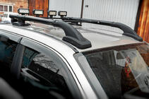 Volkswagen Amarok 2010-2022 Black Shark Roof Rails (with Crossbars) photo 2