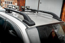 Volkswagen Amarok 2010-2022 Black Shark Roof Rails (with Crossbars) photo 1
