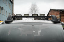 Volkswagen Amarok 2010-2022 Black Shark Roof Rails (with Crossbars) photo 4