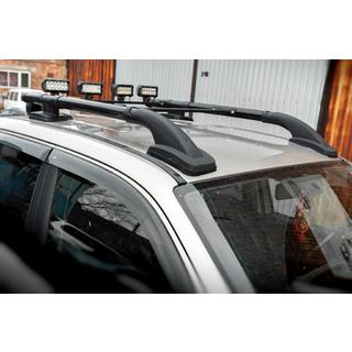 Black Shark Roof Rails (with Crossbars) Volkswagen Amarok 2010-2022 photo 2
