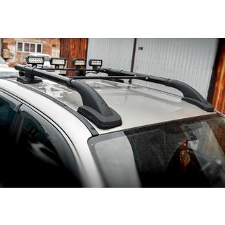Black Shark Roof Rails (with Crossbars) Volkswagen Amarok 2010-2022 photo 1